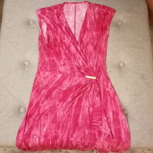 Pink multi color Michael Kors Dress